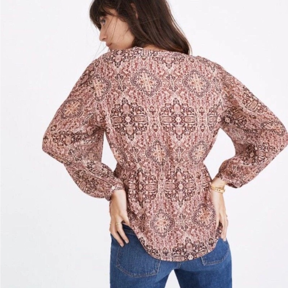 Madewell Drawstring Top - Picture 2 of 5